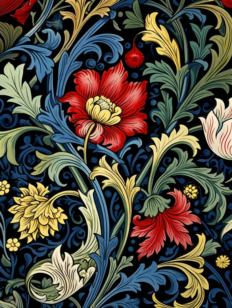 William Morris Floral Pattern