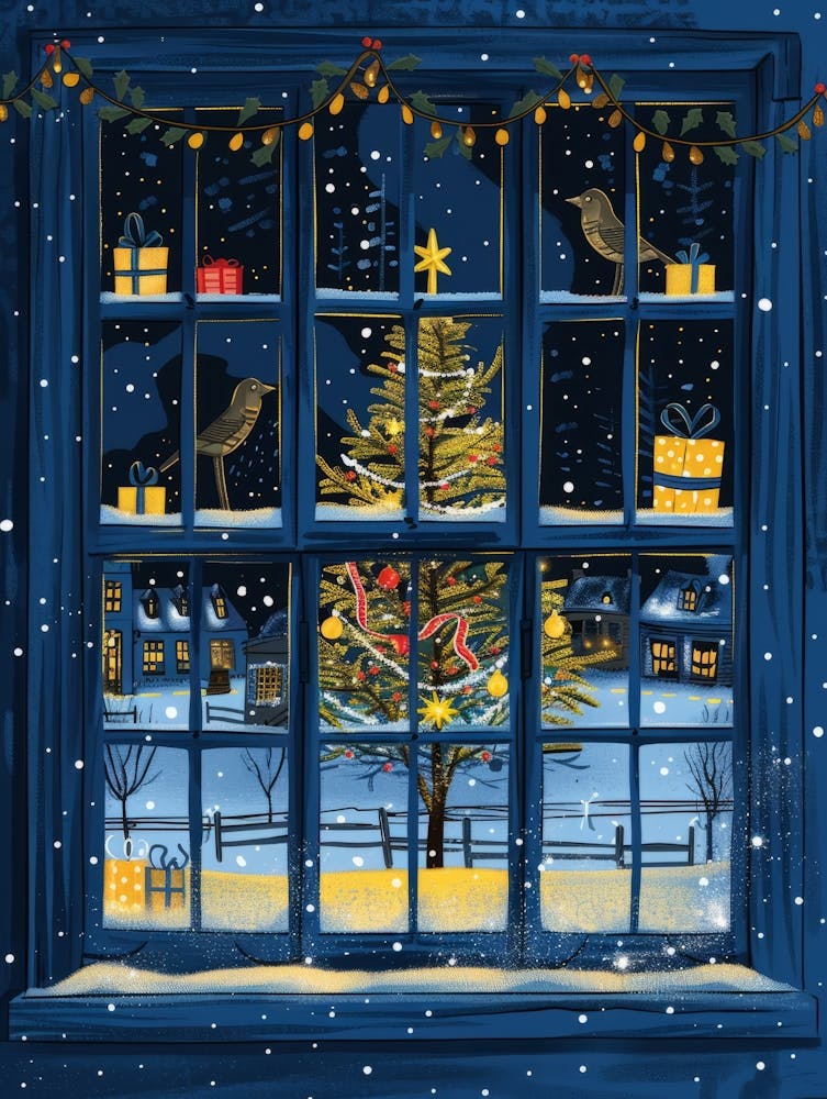 Christmas Window 1