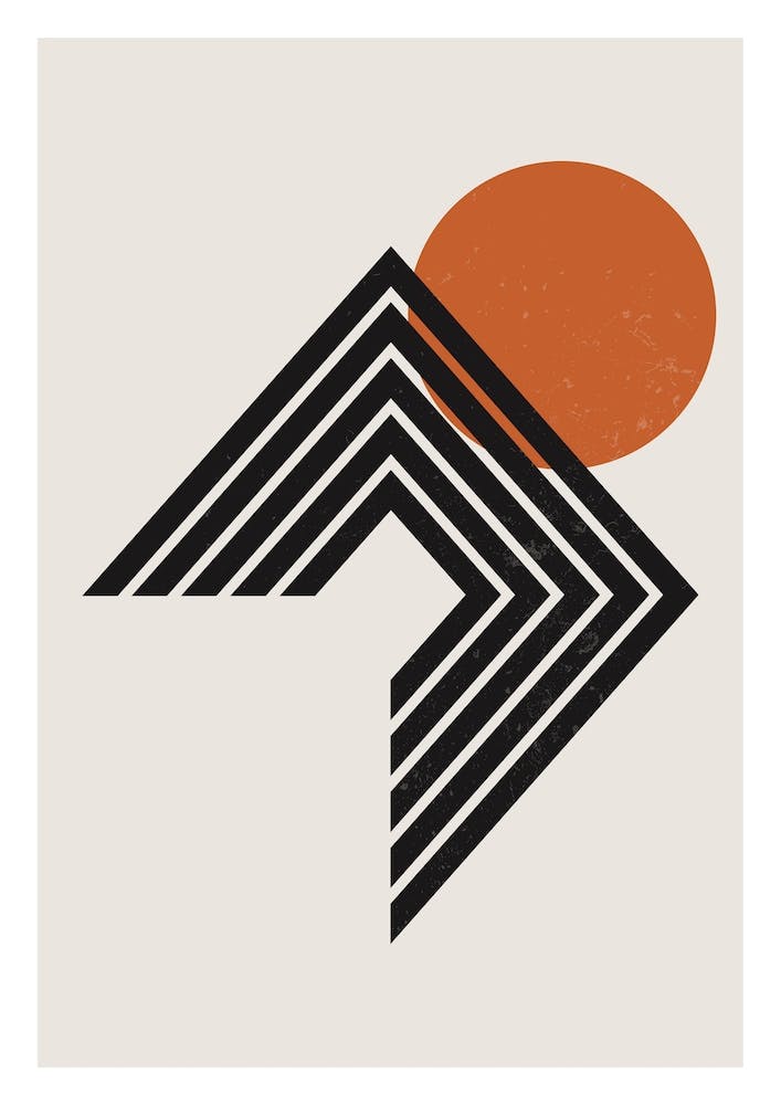 Abstract Geometric Rainbow One