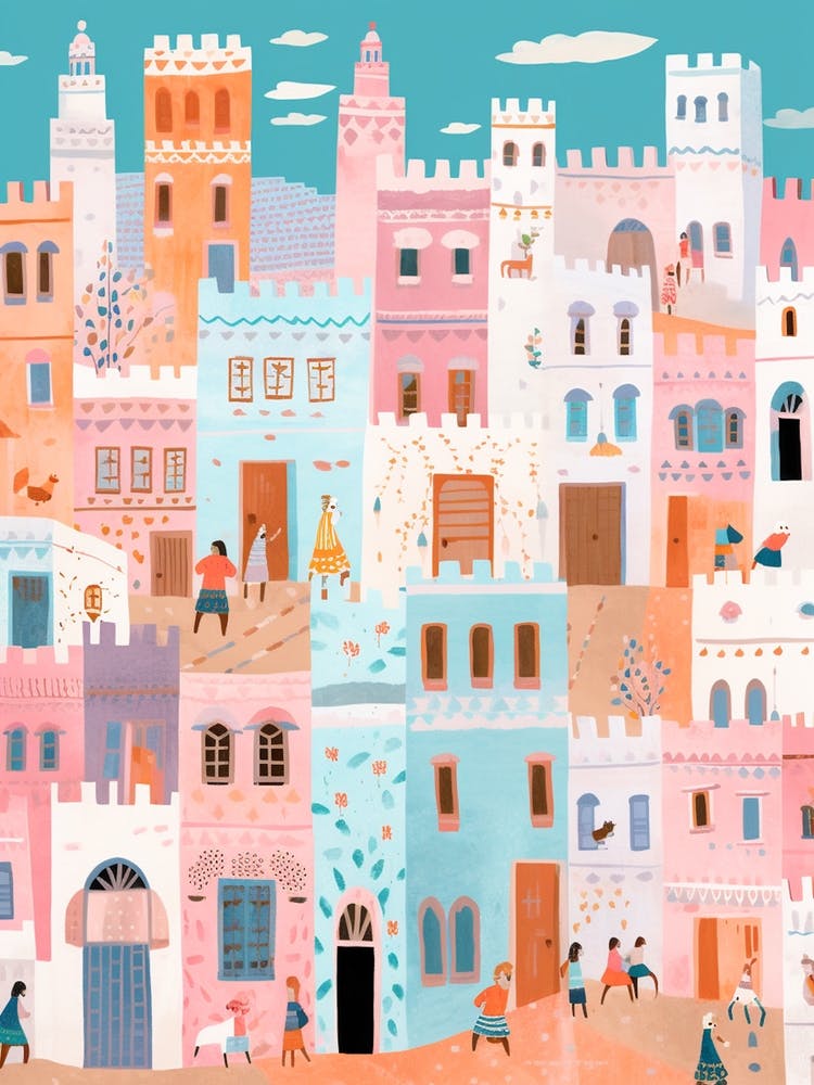 Essaouira Morocco 4 Illustration