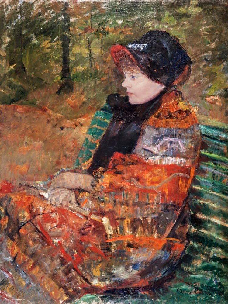 Autumn, Portrait Of Lydia Cassatt (1880), Mary Cassatt