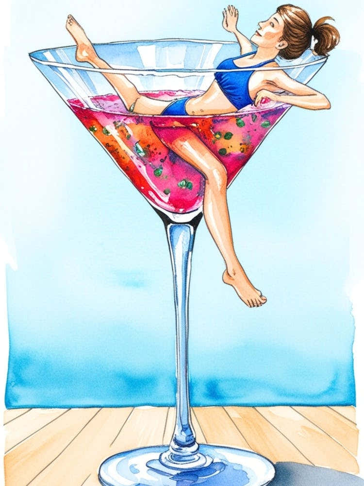 Girl In A Martini 3