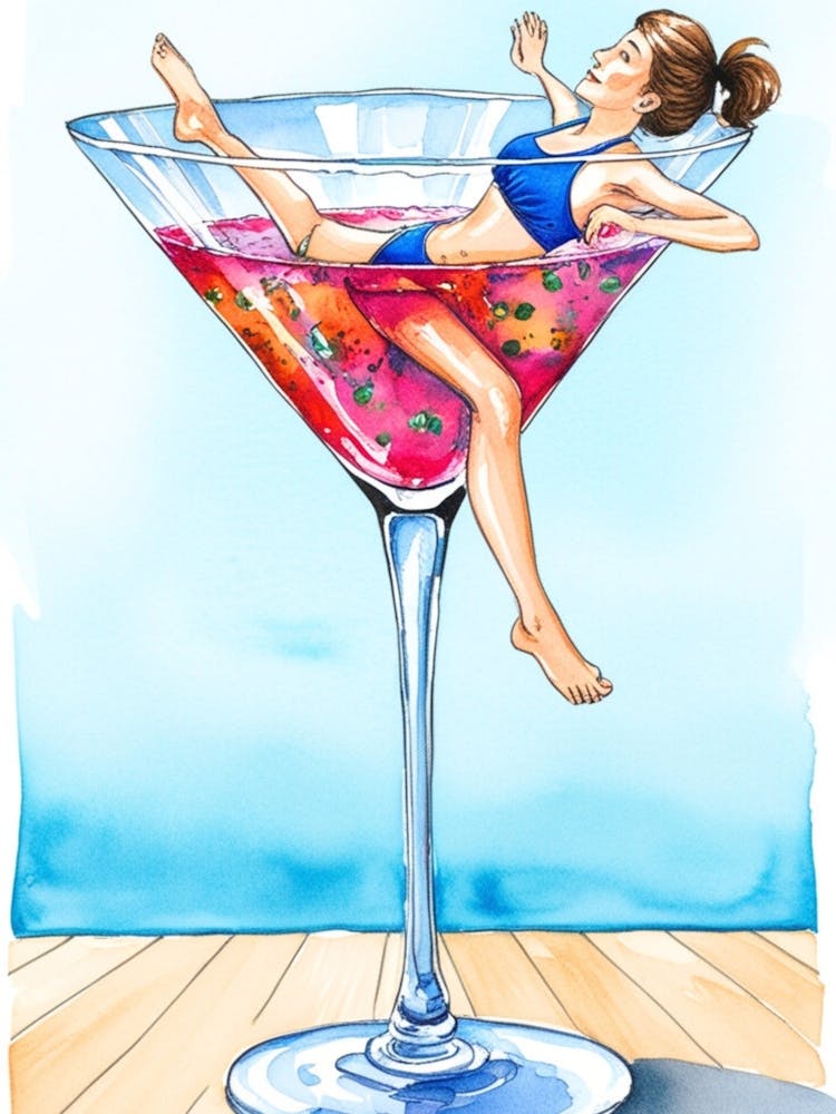 Girl In A Martini 3