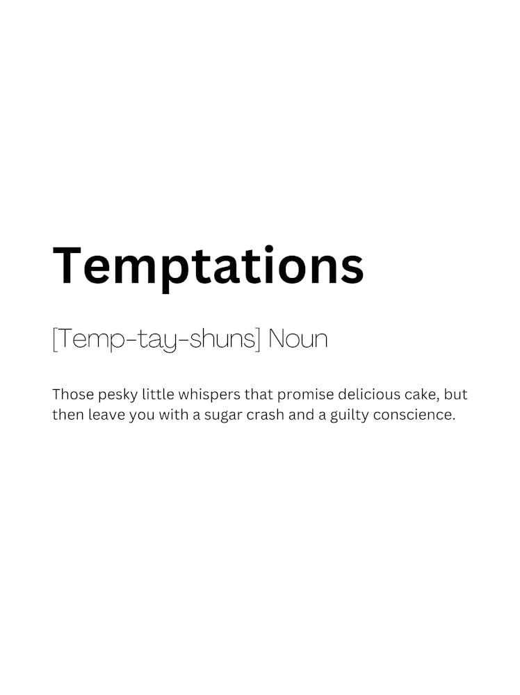 Temptations Definition Meaning