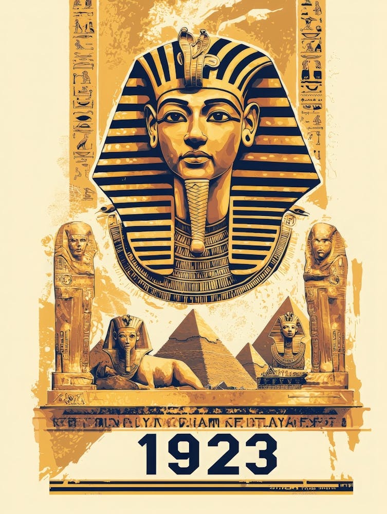 Aihrgdesign A Vintage Travel Poster For The 1923 King Tutankh 81d68ec1 Ff71 4149 Ba79 879f51f5e18c 3