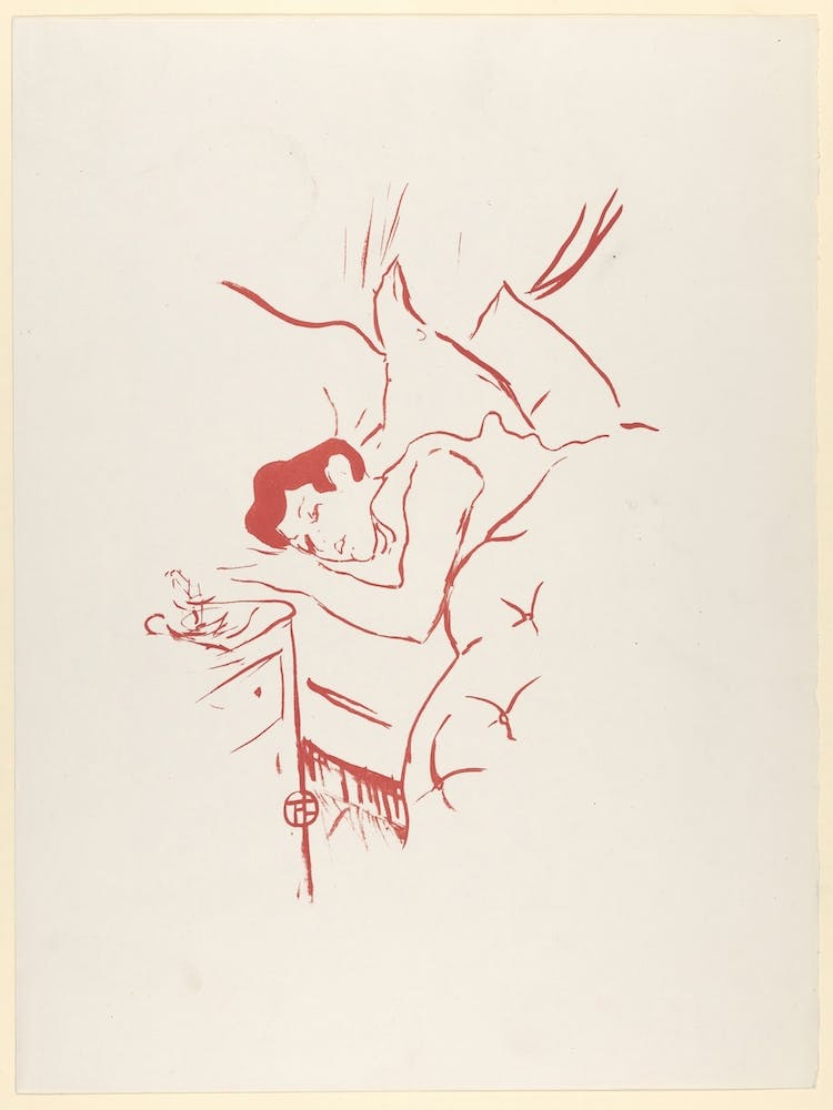 Your Mouth (From Les Vieilles Histoires), Henri de Toulouse-Lautrec