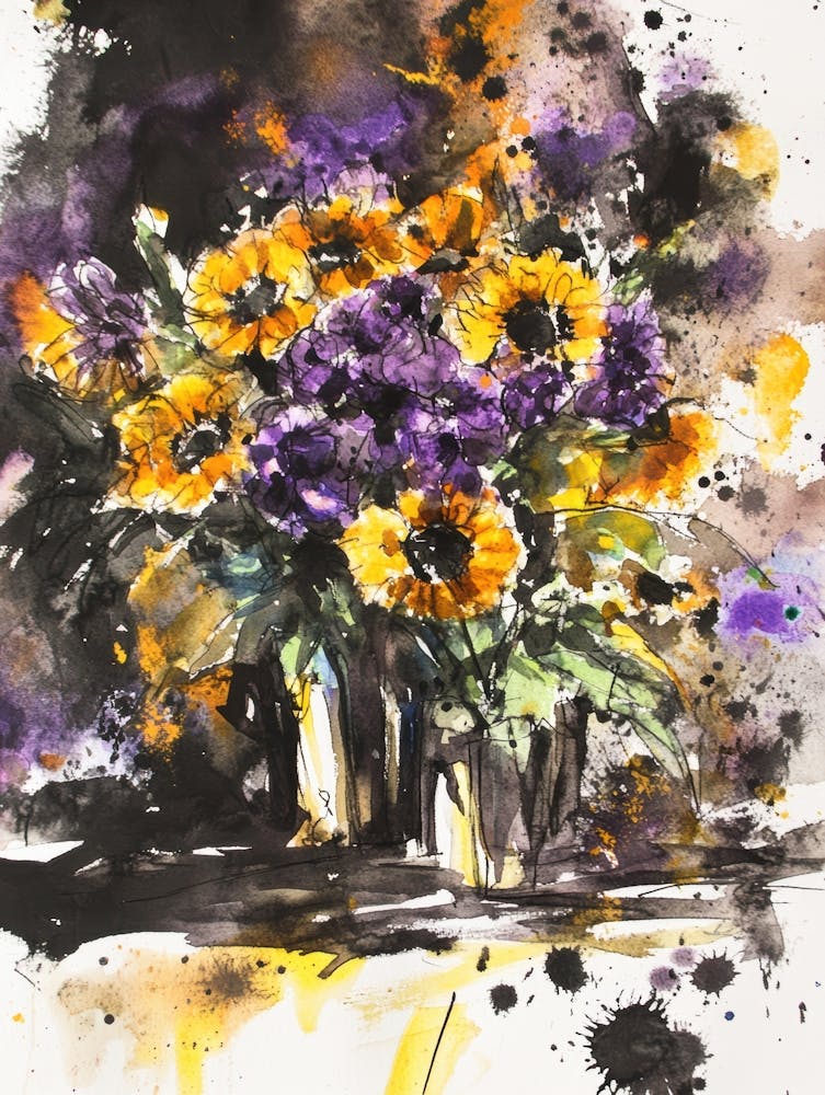 Sunflowers In A Vase 41