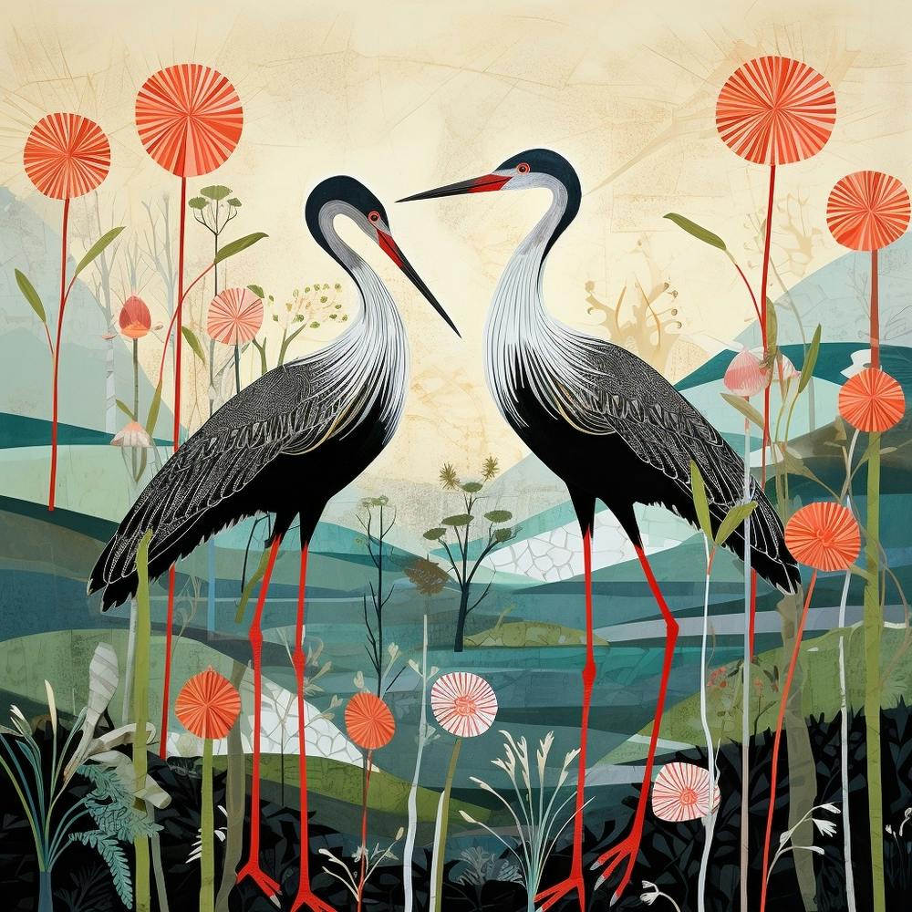 Bird In Nature Stork 3
