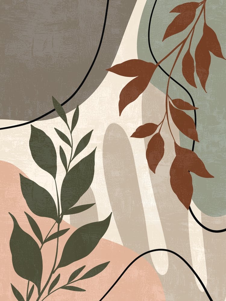 Abstract Leaves 16