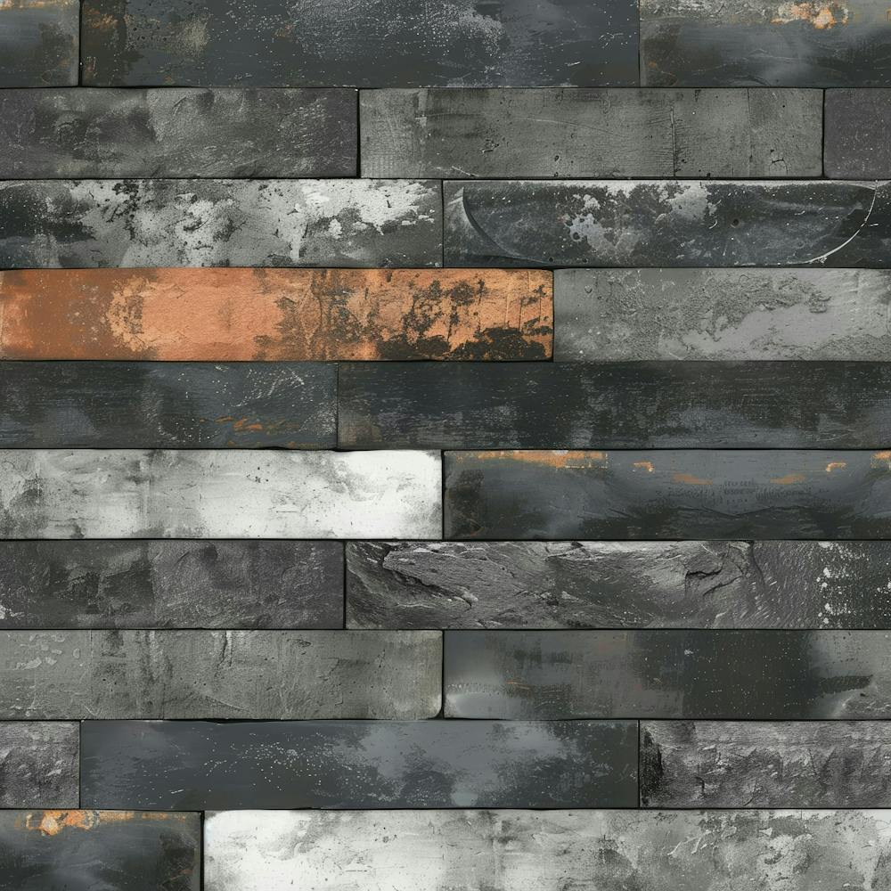 Rusty Brick Wall