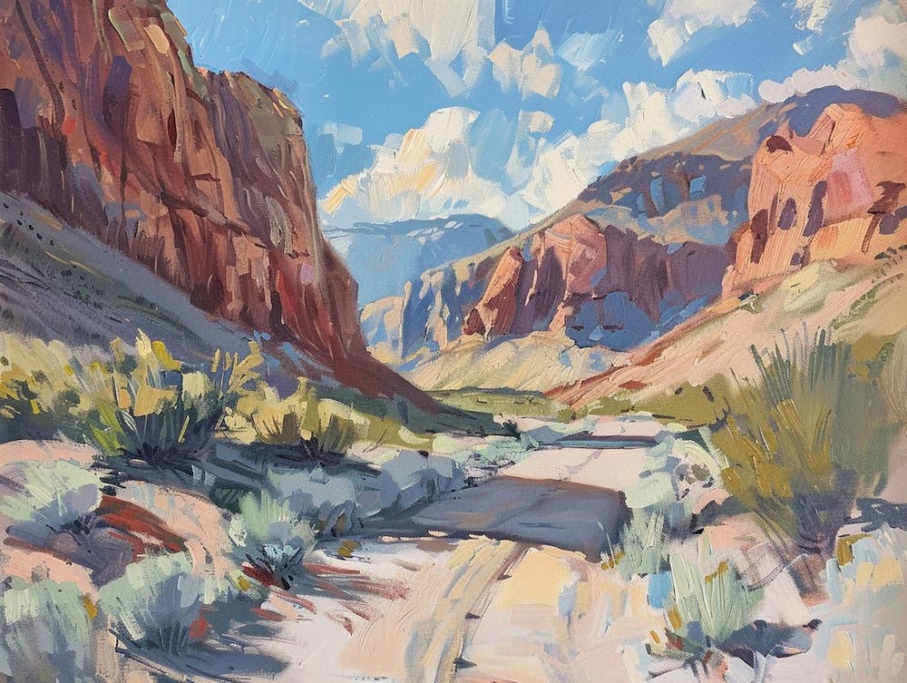 Western Landscapes Red Rock Canyon Nevada 2