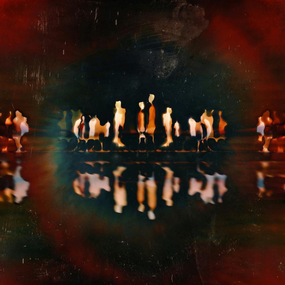 Abstract In The Night Square