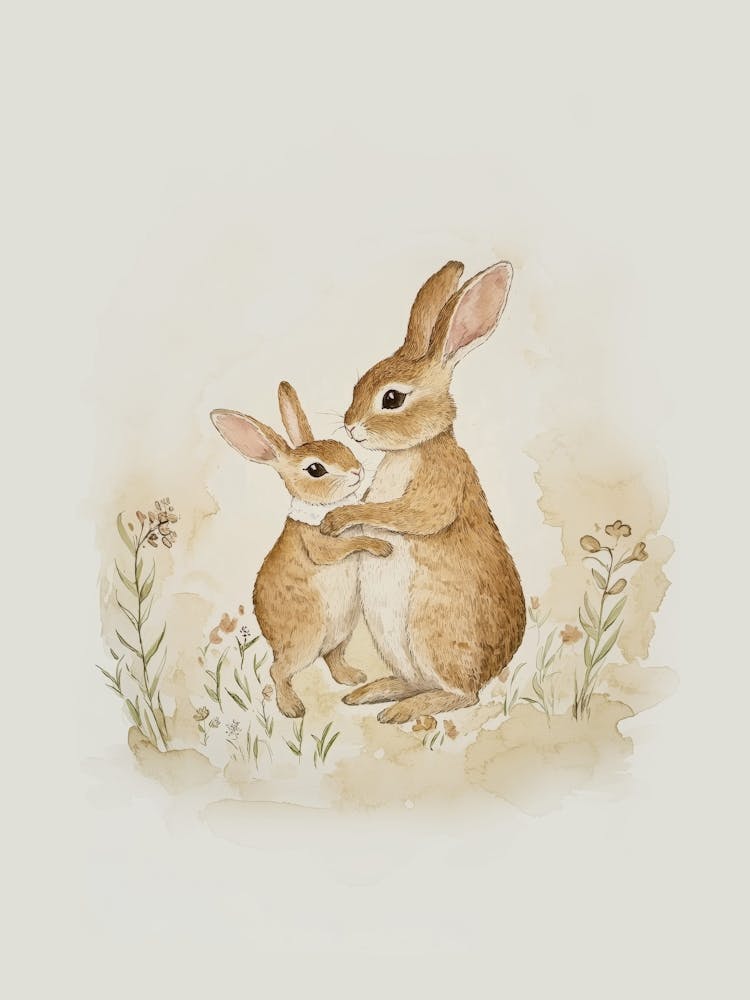 Hare And Bunny