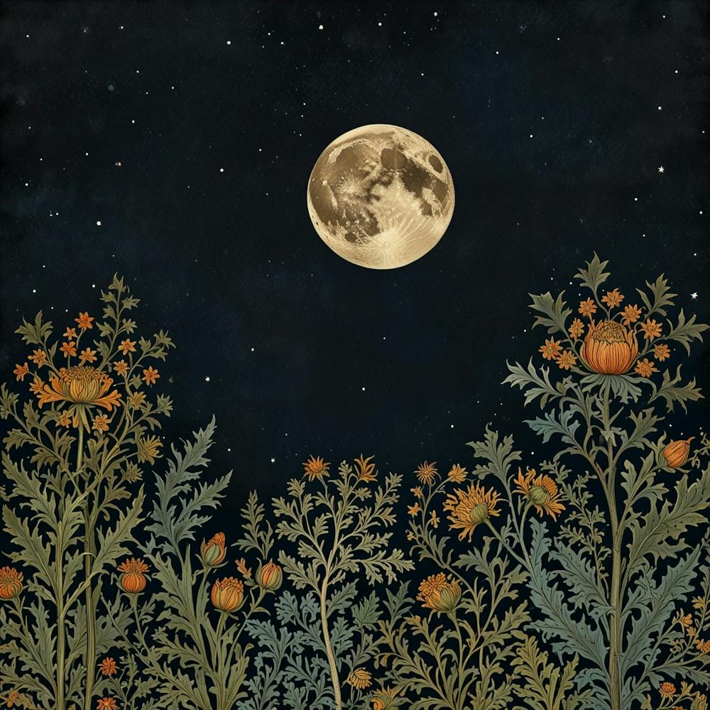 Moonlight In The Garden