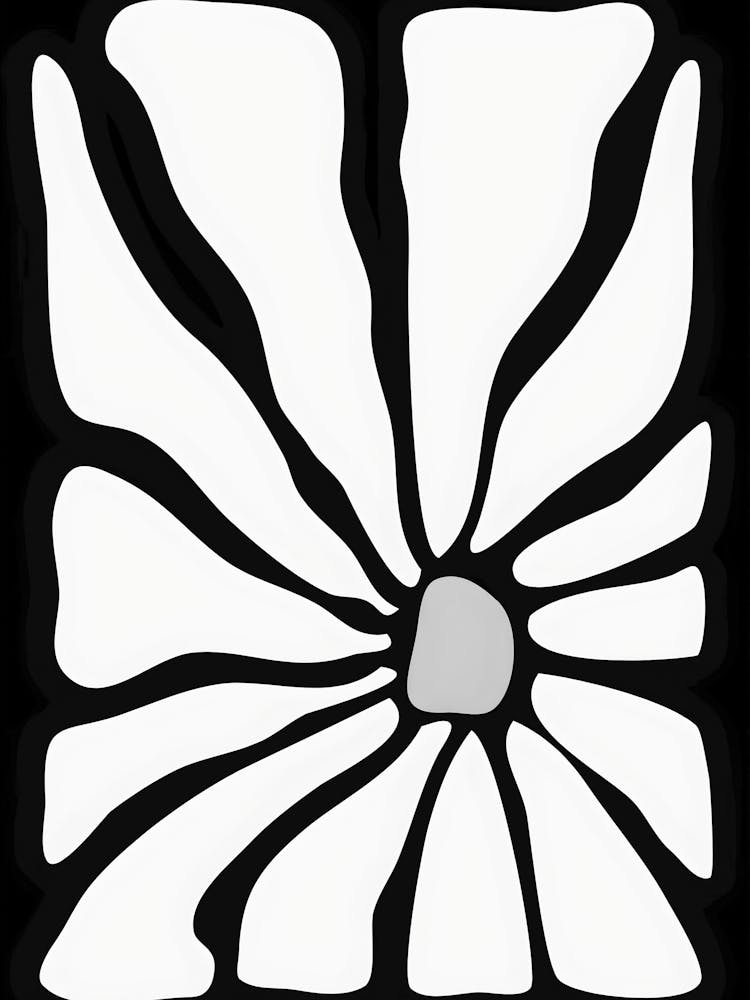 Abstrakte Blume 7