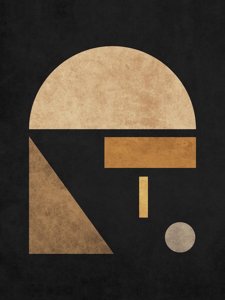 Geometric Harmony Black 1