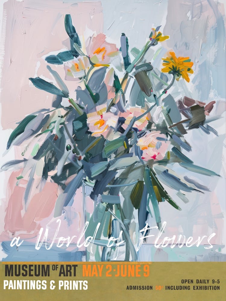 A World Of Flowers, Van Gogh Exhibition Marigold 3