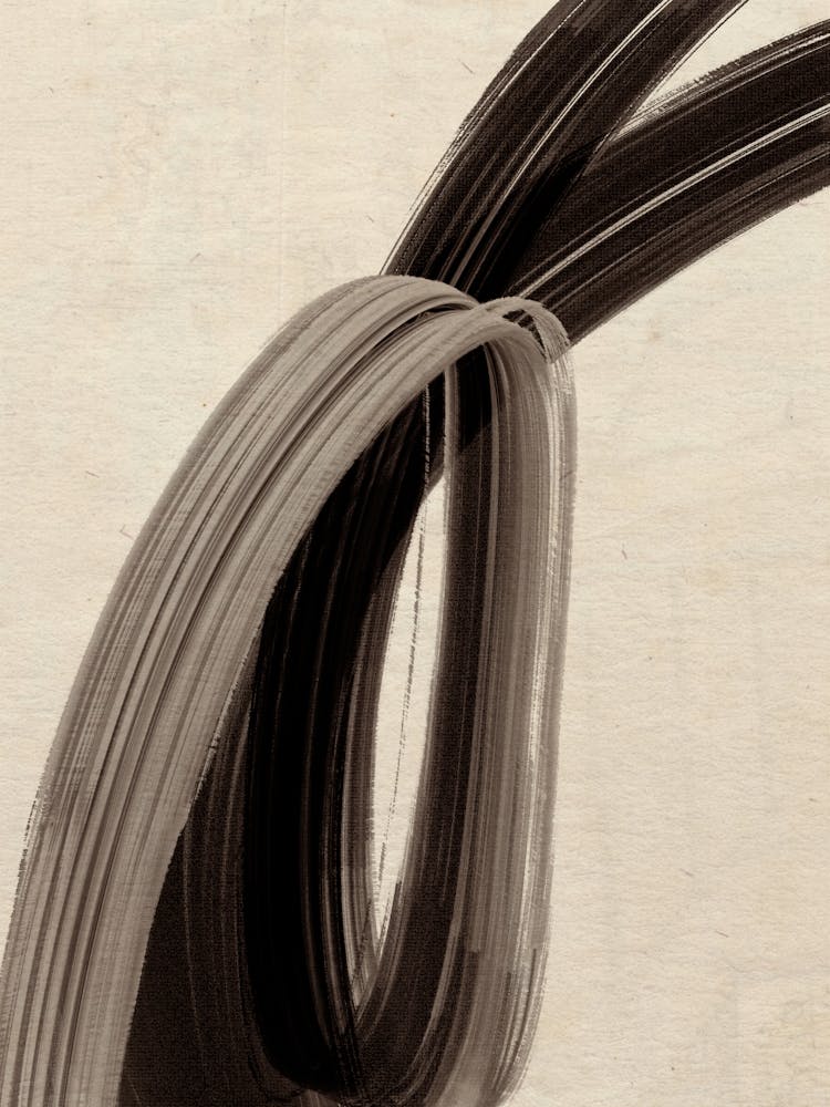 Brown Strokes No 1