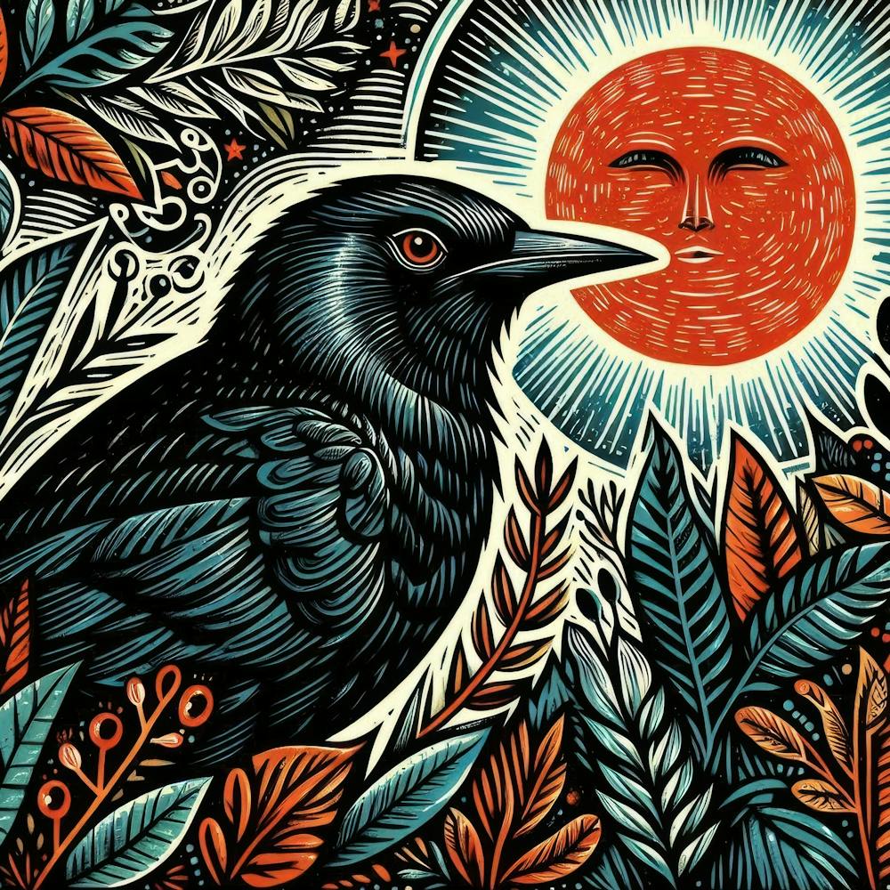 The Crow and Moon 7