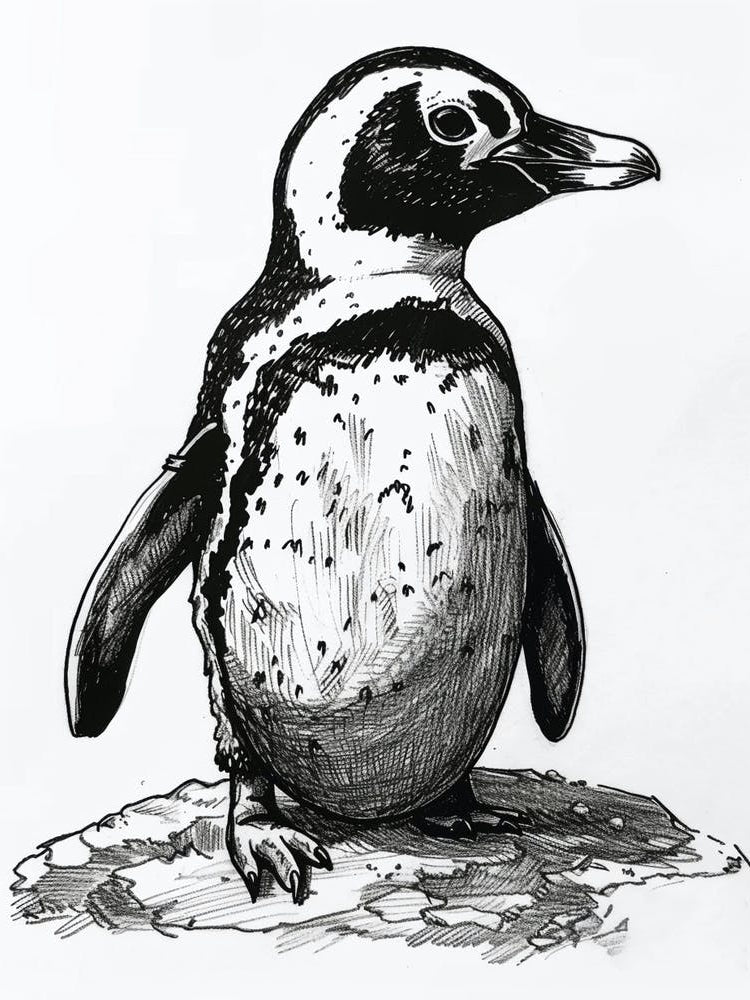 African Penguin Hatching 1