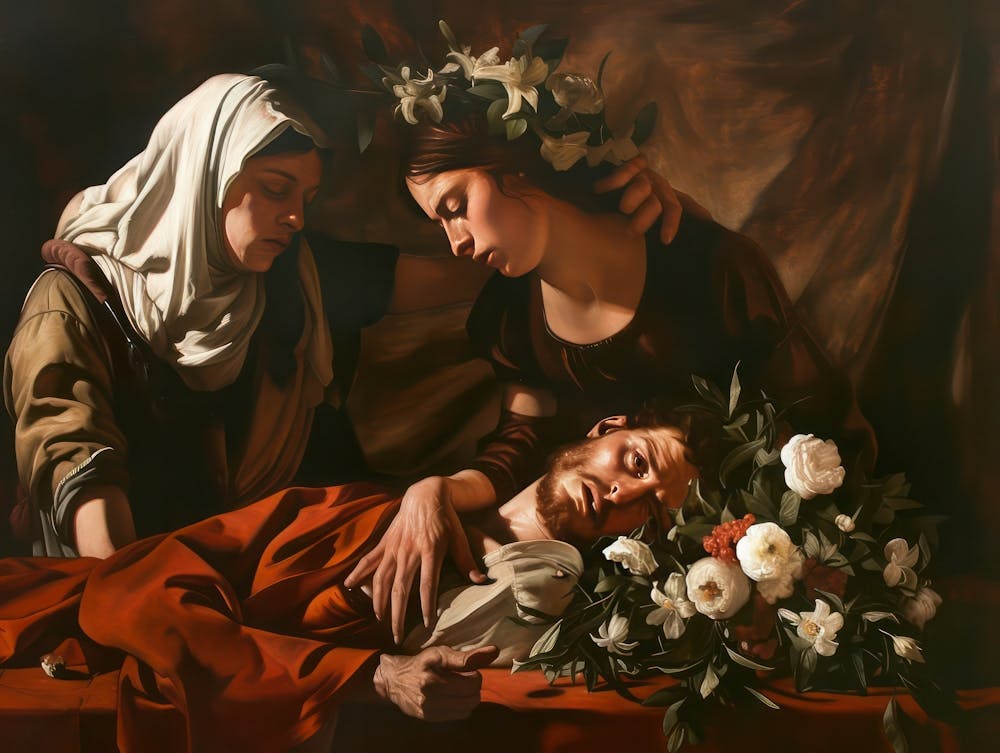 Œuvre d'Art Contemporaine Inspirée par Caravage 3