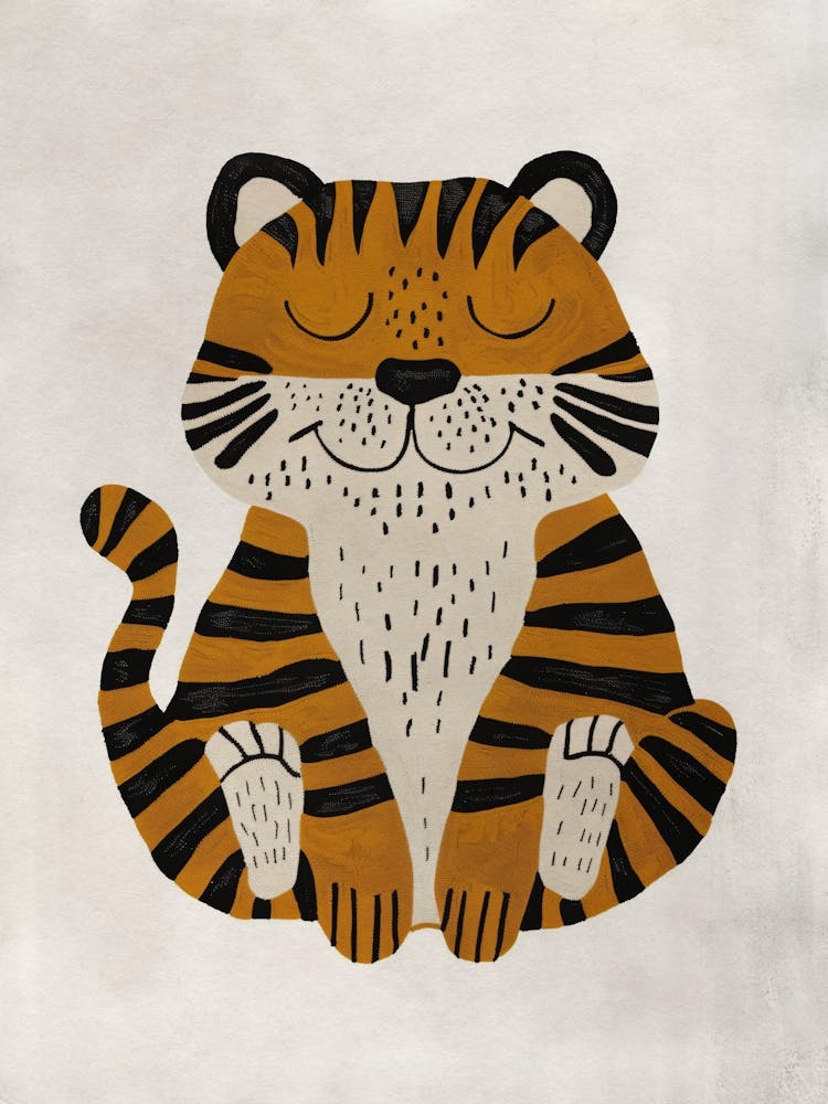 Boho Nursery 2 Tiger