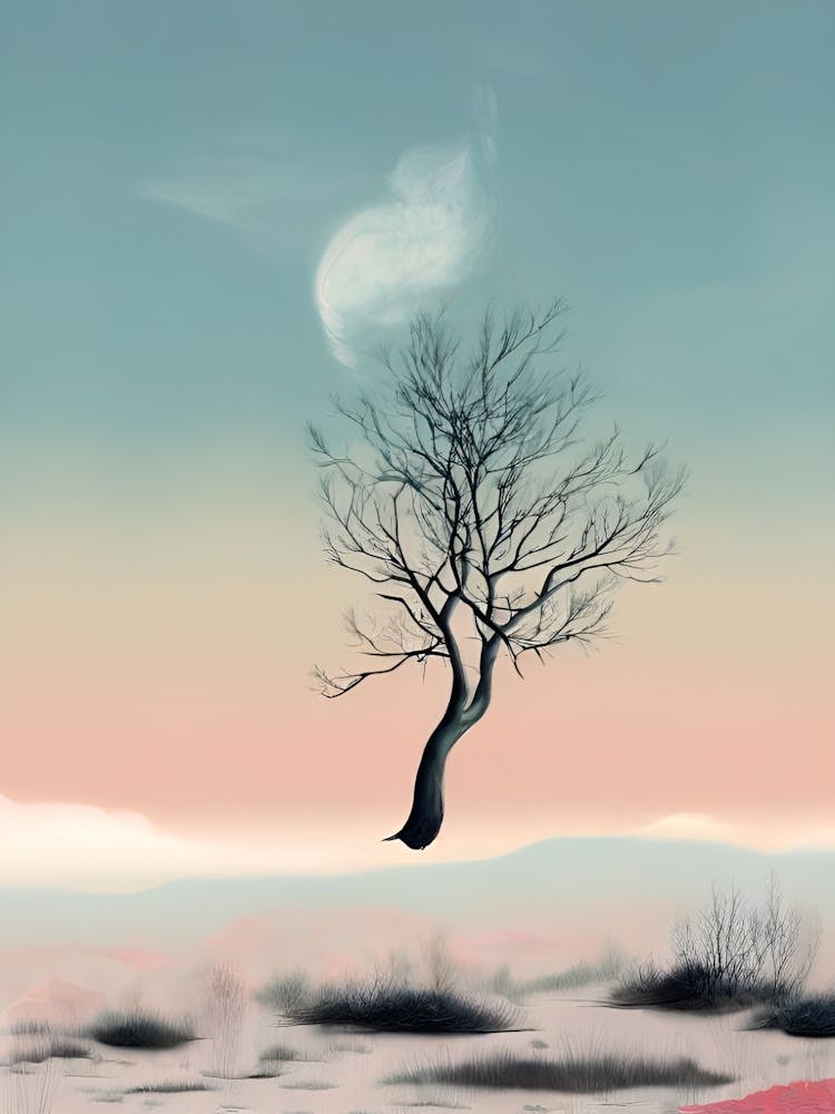 Tree In The Snow