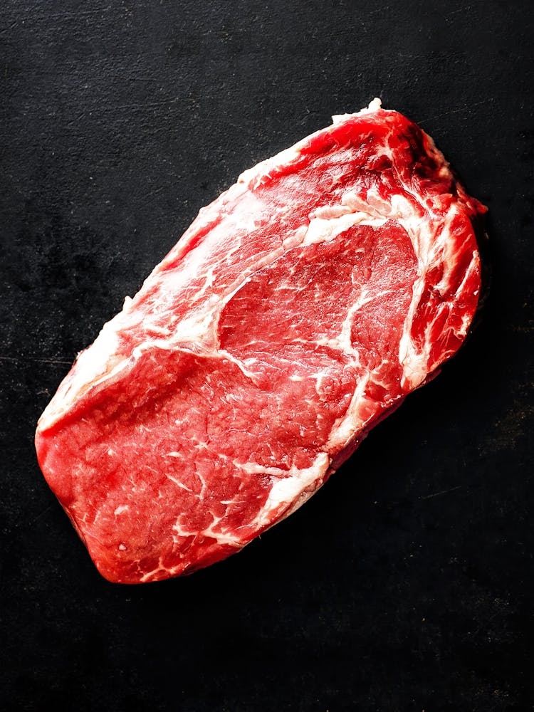 Fresh Meat — Food kitchen poster/blackboard, photo art