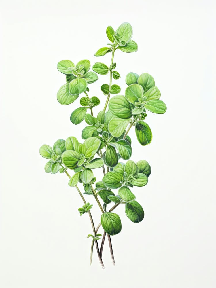 Marjoram Vintage Botanical Herbs 1