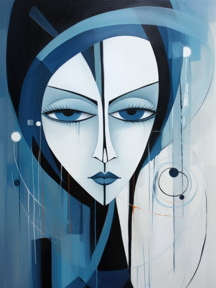 Abstract Of A Woman 18