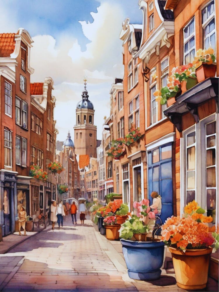 Street In Amsterdam