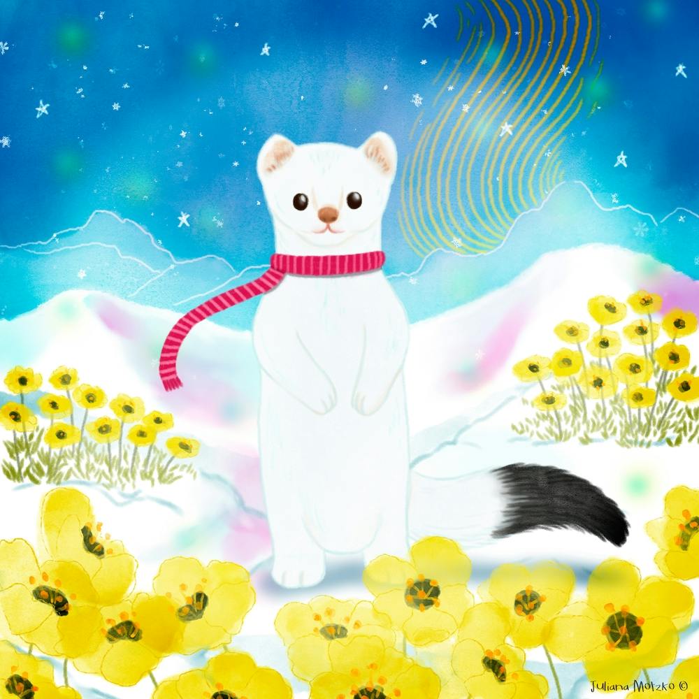 Arctic Wiesel Square