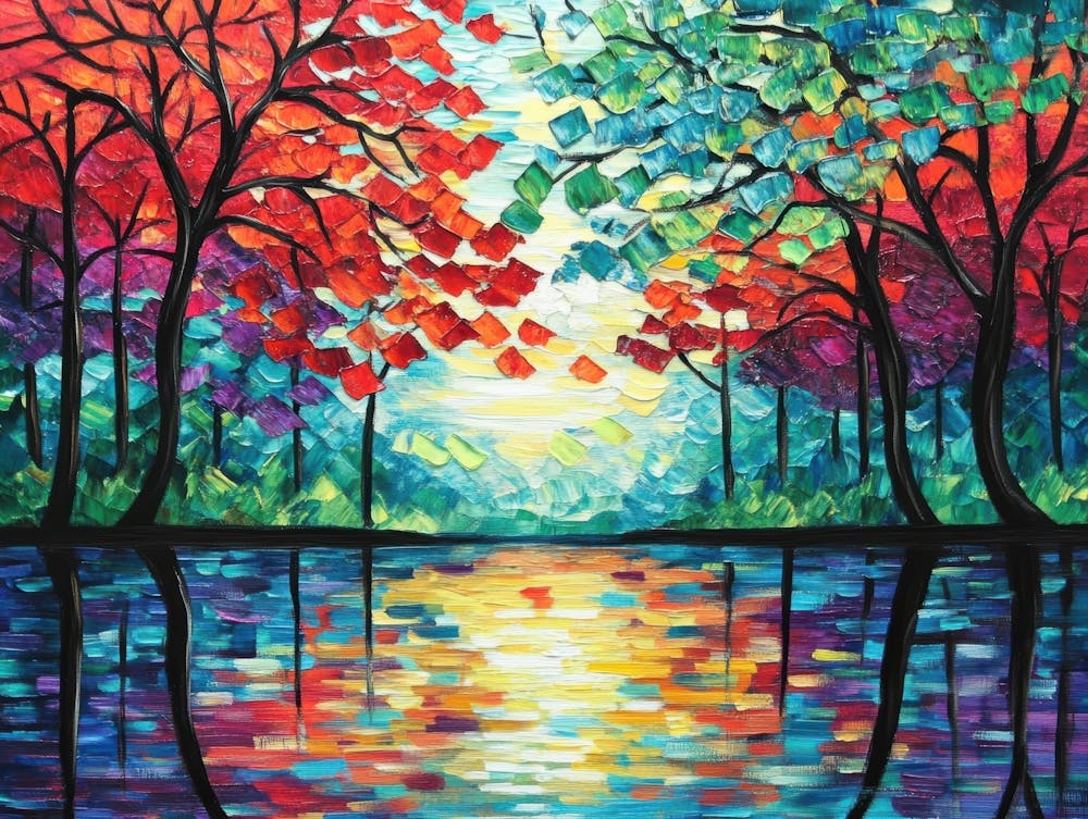 Sunset By The Lake 15