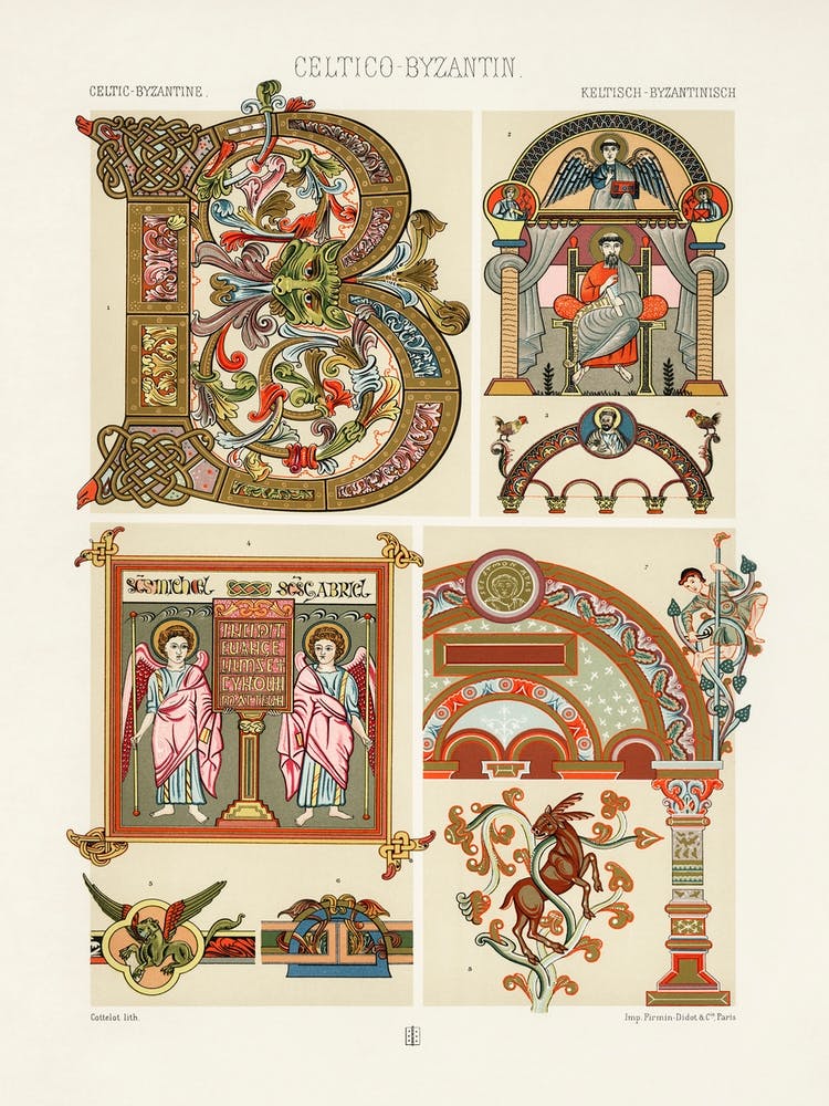 Celtic Byzantine Pattern, Albert Racine