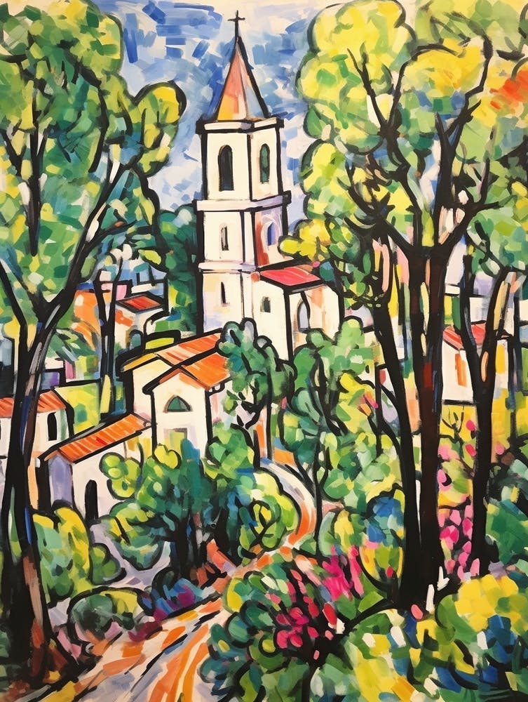 Ravenna Italy 1 Fauvist Painting