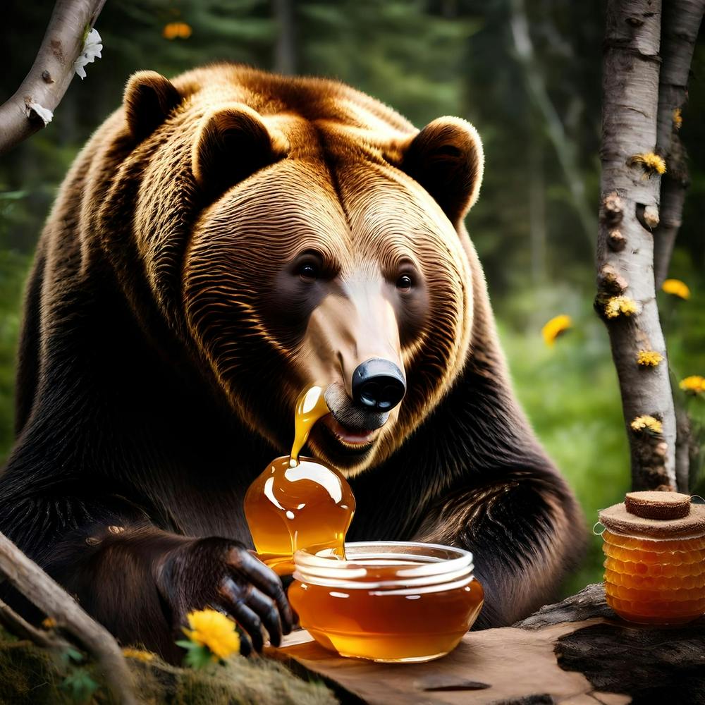 Bear With Honey
