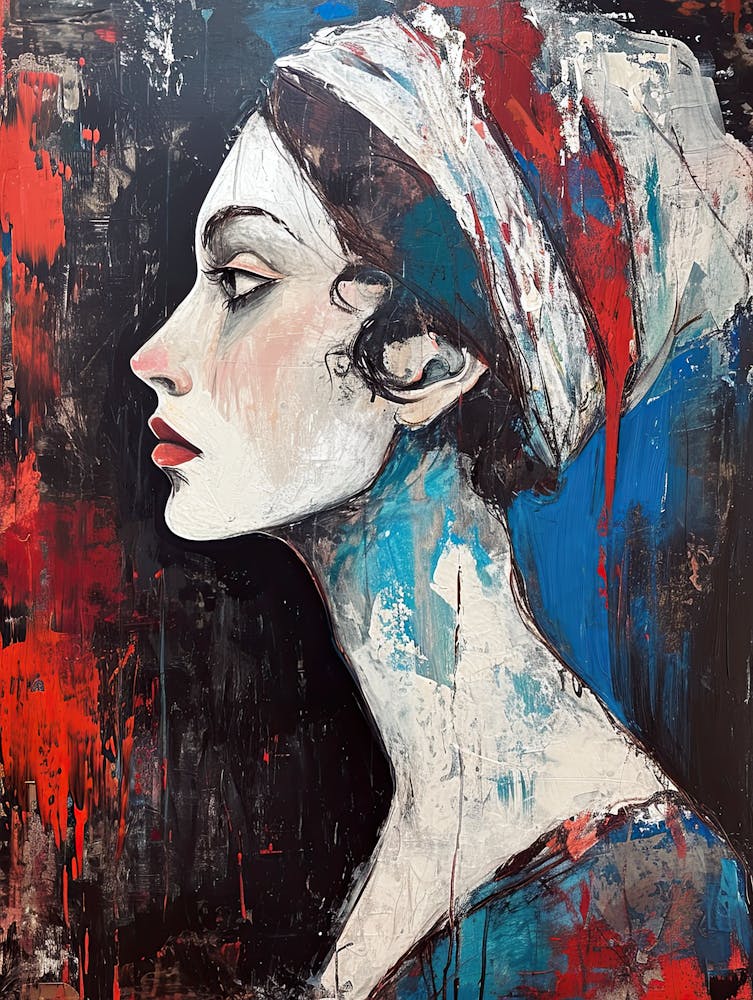 Feathered Mirage, Boho Art Style