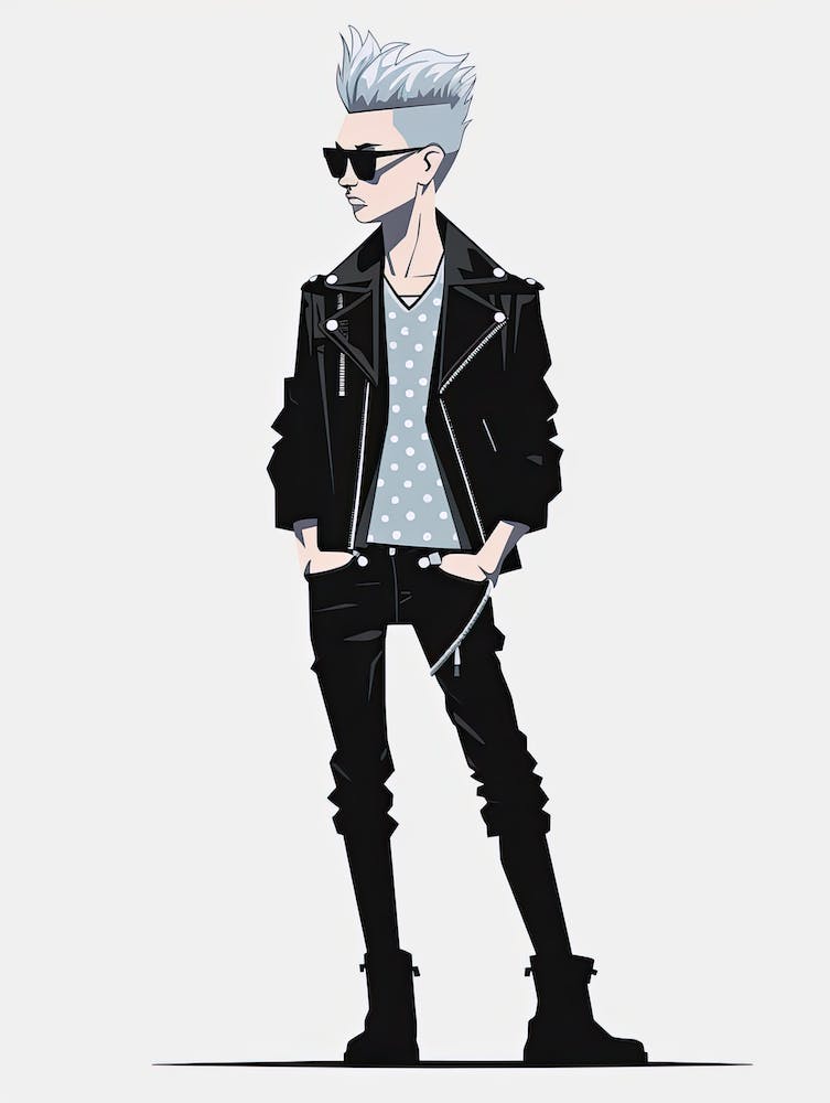 Sleek Punk Aesthetics