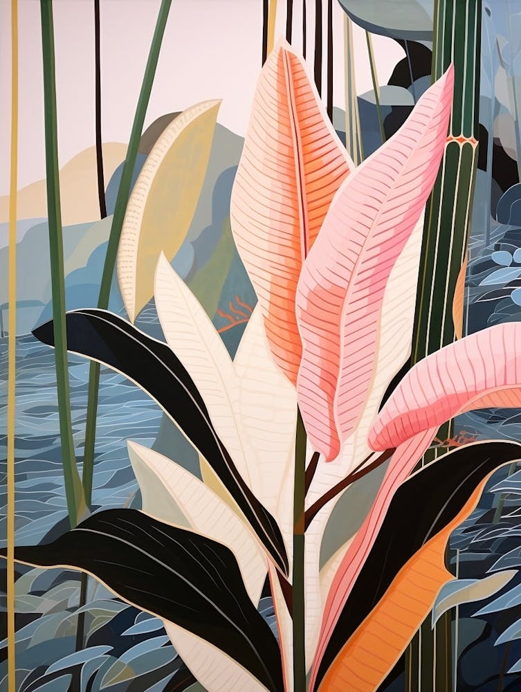 Flower Illustration Heliconia 2