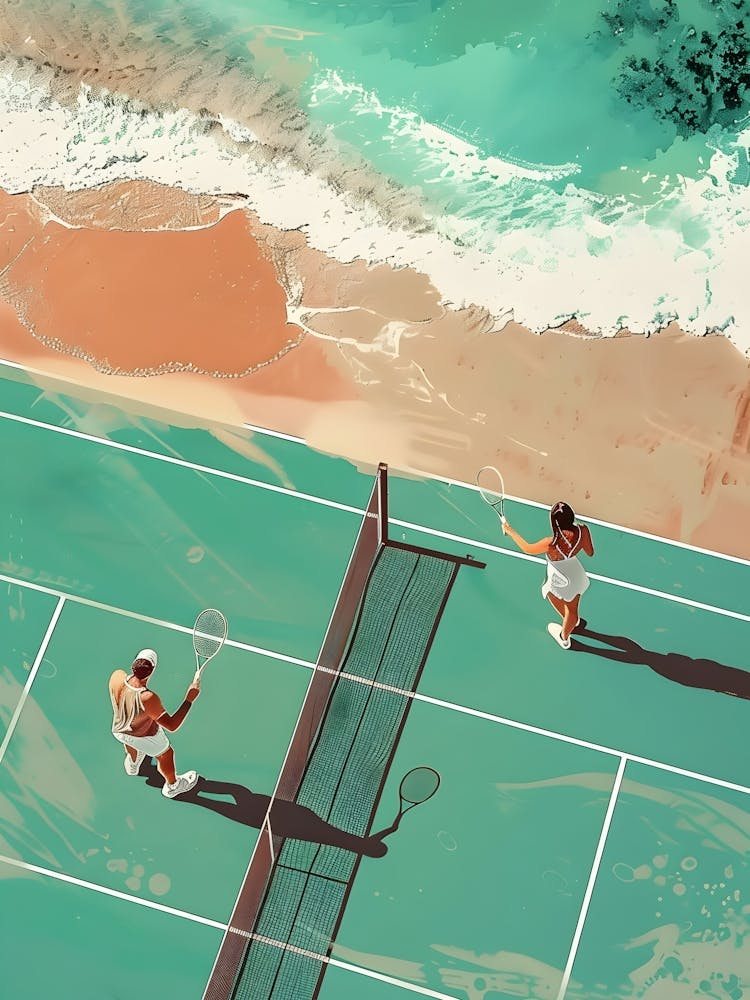Tennis On The Beach 2