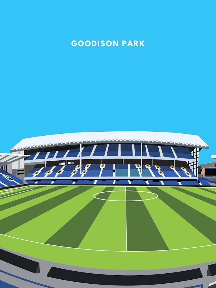 Goodison Park Everton Print
