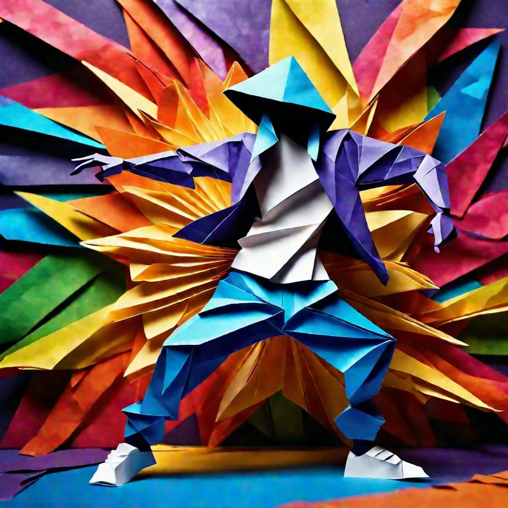 Origami Dancer 105