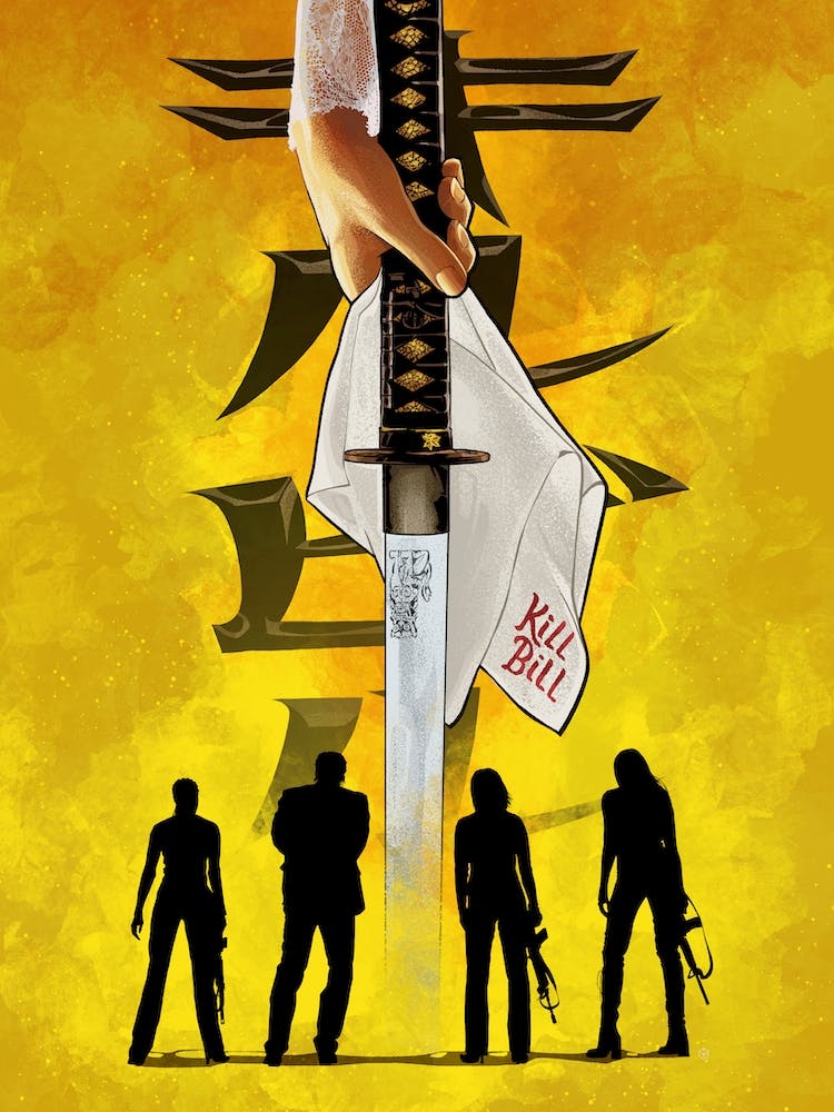 Kll Bll Tarantino silhouettes