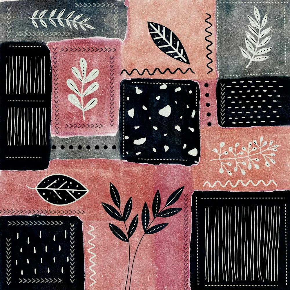 Floral Wall Art Abstract Painting
