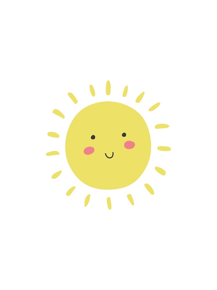 Cute Yellow Sunshine