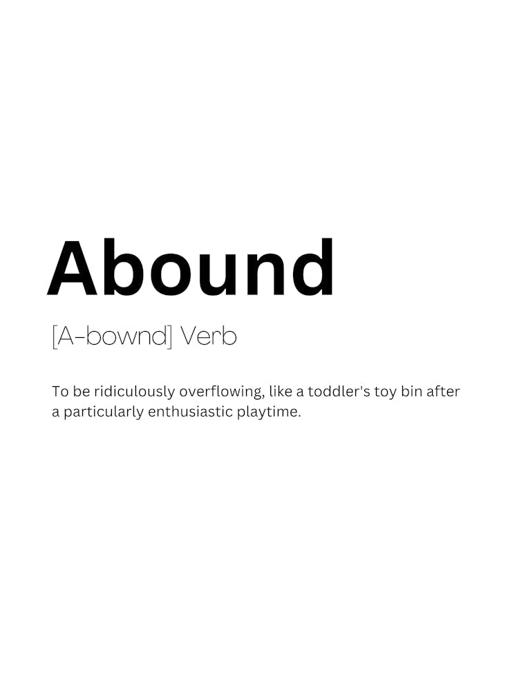 Abound Definition Meaning