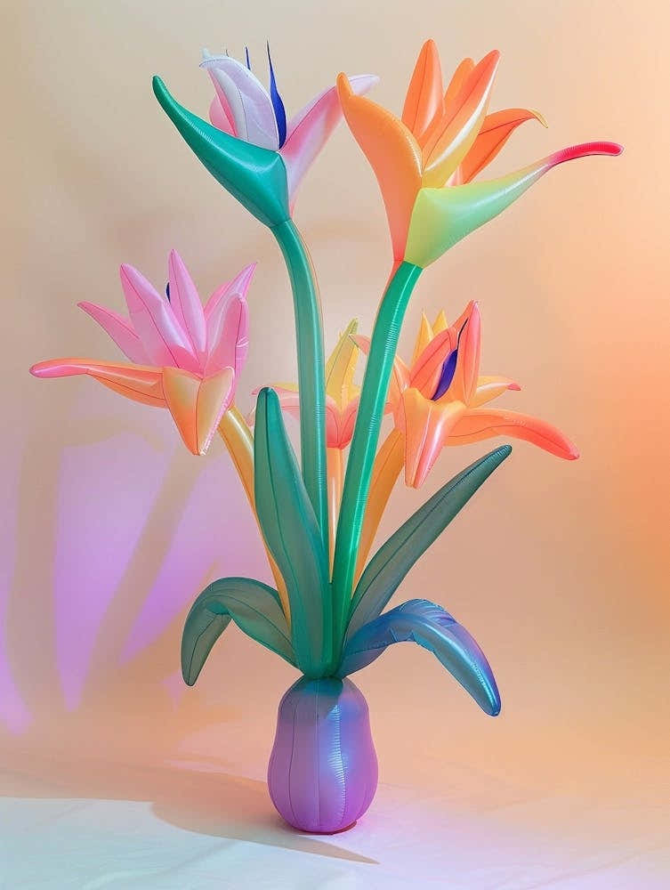 Dreamy Inflatable Flowers Bird Of Paradise 3