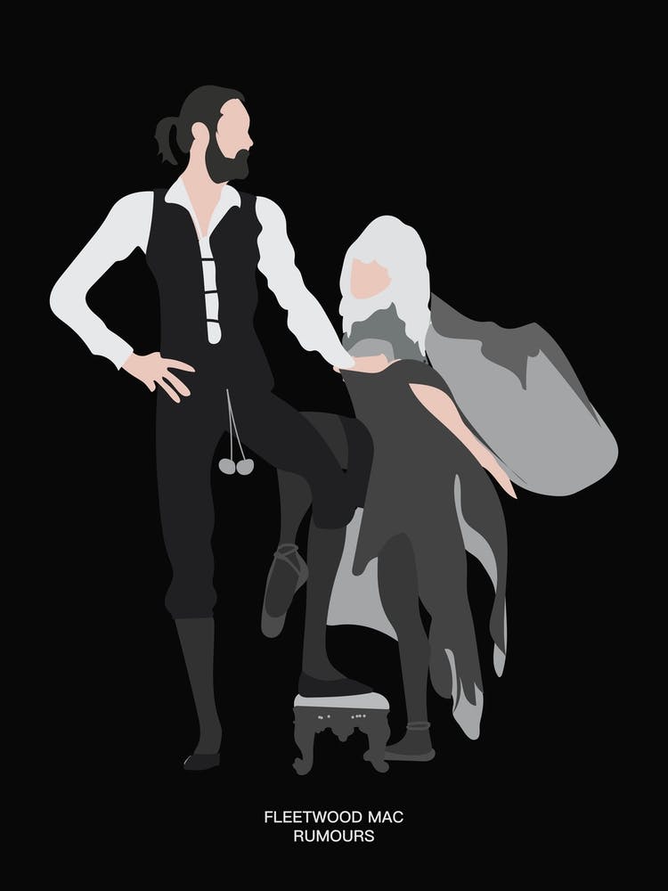 Fleetwood Mac Rumours Black