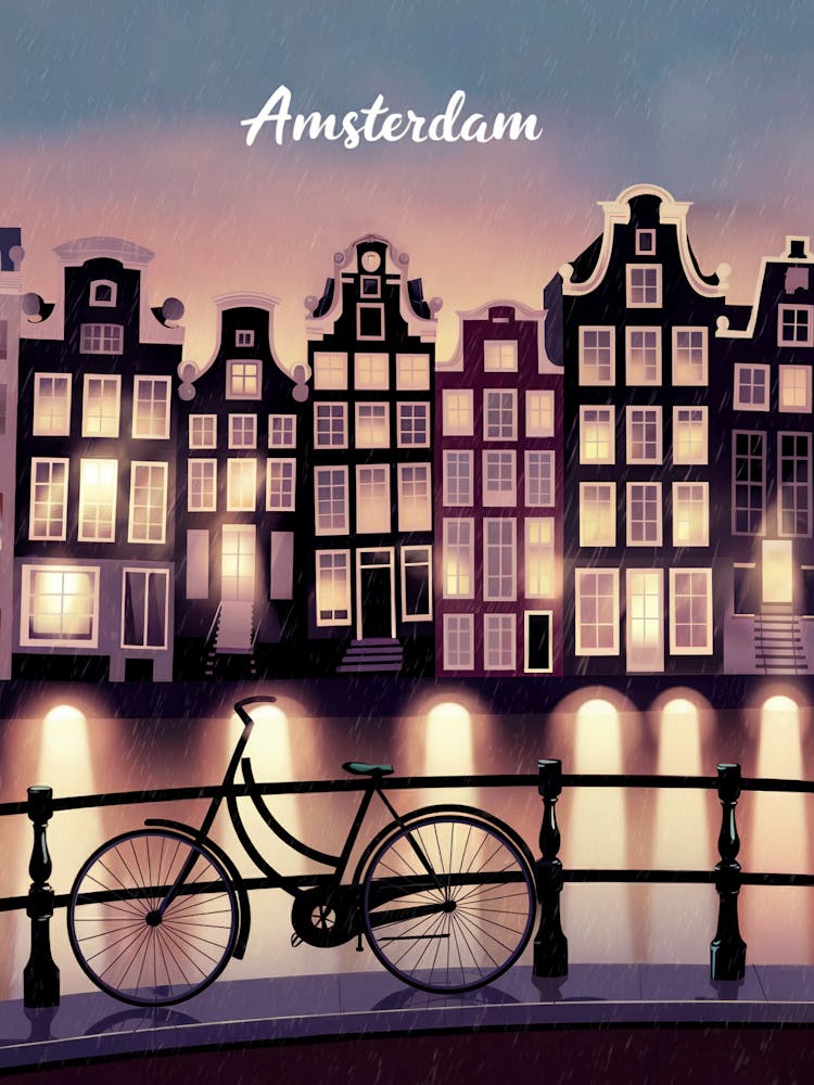 Amsterdam At Night
