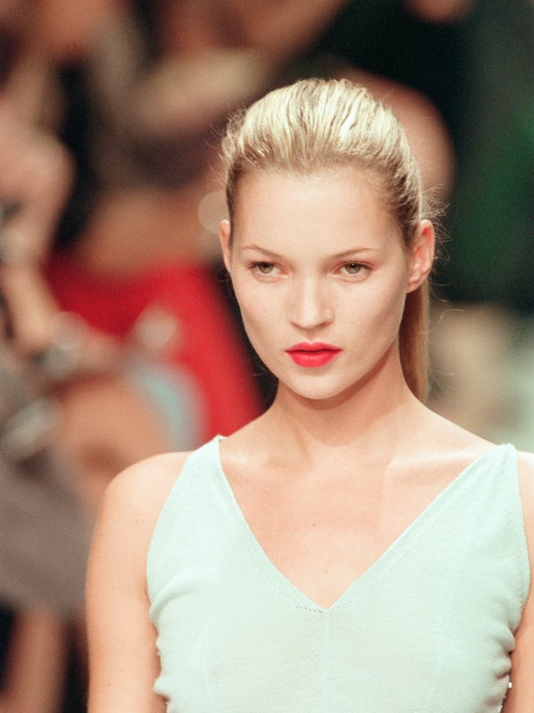 Kate Moss At Milan Fashion Week, 1997